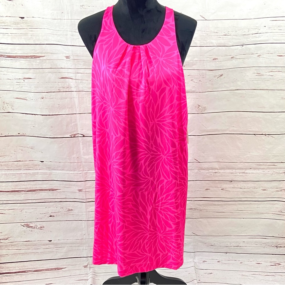 Vineyard Vines‎ Dress Women’s Large Pink Full Bloom Sankaty Swing With Self Bra